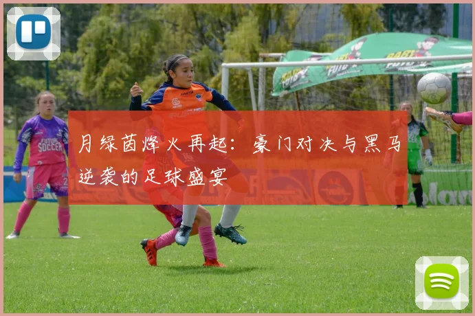 月绿茵烽火再起：豪门对决与黑马逆袭的足球盛宴